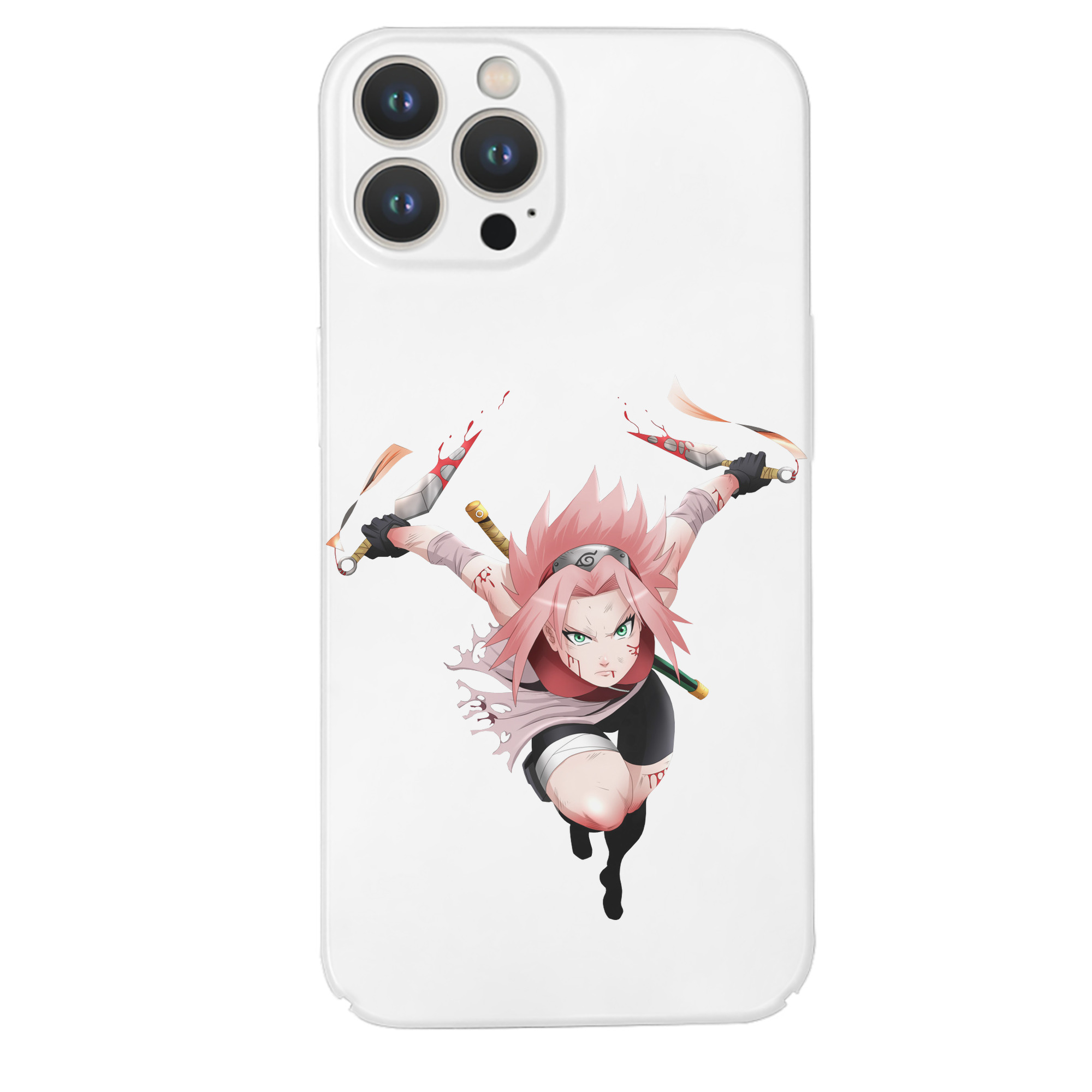 （画像用） NARUTO -ナルト- 春野サクラ Haruno Sakura 【iPhone 14シリーズ対応】ハードケース